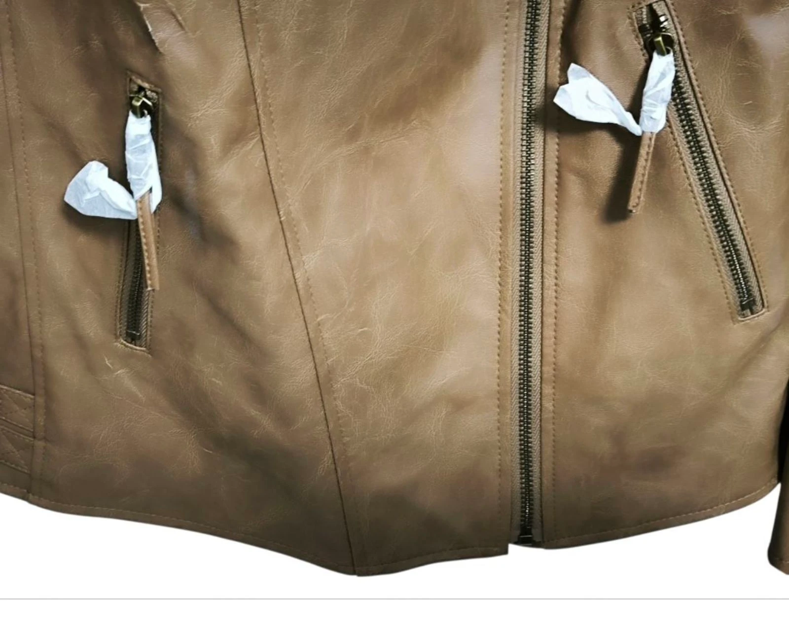 Jaqueta Biker marrom Bonprix – photo 6